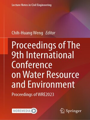 cover image of Proceedings of the 9th International Conference on Water Resource and Environment